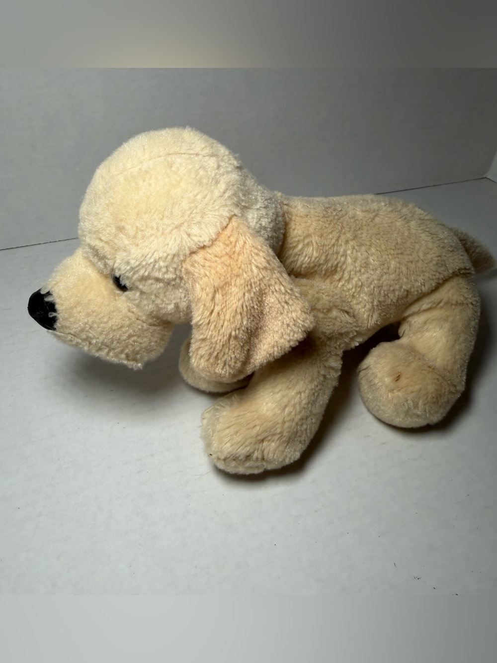 GANZ Webkinz Yellow Lab Labrador HM153 NO CODE Plush Toy Stuffed Animal Dog